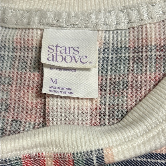 Stars Above Red and Blue Plaid Pajama Set NWOT - Picture 10 of 14